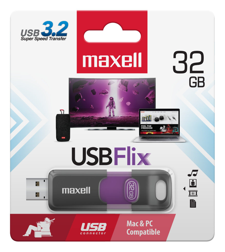 Pendrive Maxell FLIX 32GB 3.2