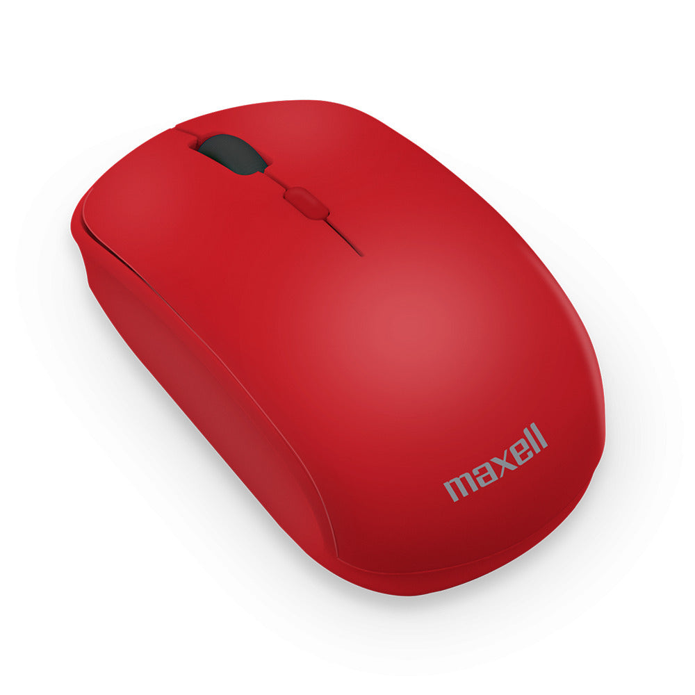 Mouse Inalámbrico Maxell 1600 DPI MOWL-100 Rojo