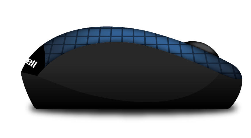 Mouse Óptico Inalámbrico Maxell Trace 1600 Dpi 2.4ghz Azul