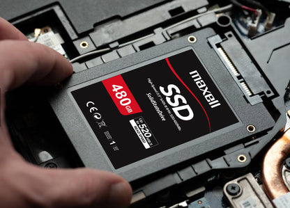 Disco Duro Solido Ssd Maxell Interno 480Gb Sata III 2.5"