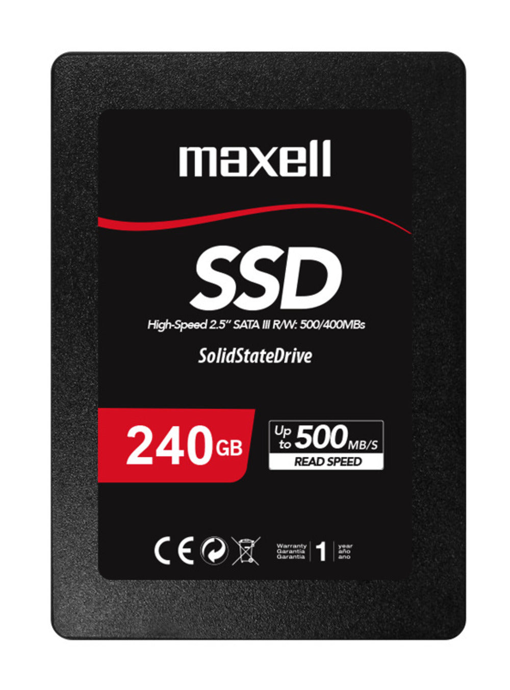 Disco Duro Solido Ssd Maxell Interno 240Gb Sata III 2.5"
